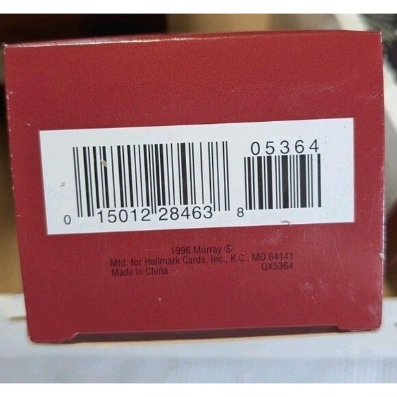 HALLMARK "MURRAY AIRPLANE" Vintage KIDDIE CAR CLASSICS, 1996 NEW - Picture 6 of 6